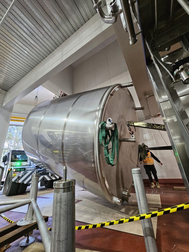 Ageing Tank Installation