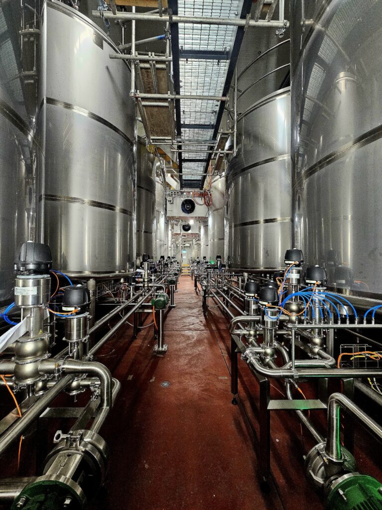 Ageing Tank Installation
